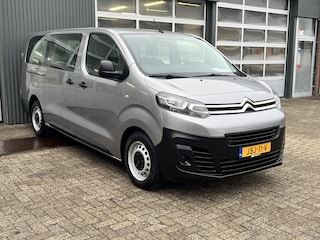 Citroën Jumpy 1.5 BlueHDi XL Marge BTW en BPM vrij!! Airco Cruise controle Trekhaak 2500kg Navigatiesysteem Personenvervoer 8-Persoons Parkeerhulp achter Apple carplay 1e eigenaar Euro 6 Bpm en Btw vrij voor particulier