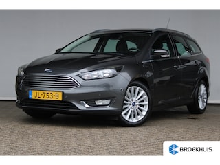 Ford Focus Wagon 1.5 Titanium | Trekhaak | Parkeersensoren V+A | Cruise control | Verwarmde voorruit | Keyless |