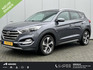 Hyundai Tucson 1.6 T-GDi Premium 4WD Vierwielaandrijving Automaat / Led Koplampen / 19 Inch Lichtmetalen Velgen / Navigatie / Elektrisch Verstelbare Bestuurdersstoel / Achteruitrijcamera / Parkeersensoren Voor + Achter / Stoel & Stuurverwarming /  / Elektrische Achterklep / Winterset Tegen Meerprijs /