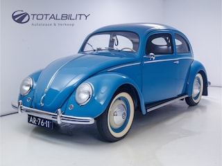 Volkswagen Kever Brilkever | 1951 | Concoursstaat | Zeldzaam vroeg exemplaar | Gulf Blue, Split window, Semaforen, een unieke tijdcapsule