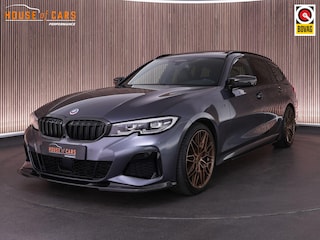 BMW 3-serie Touring M340i xDrive High Executive |M-sport|dealer onderhouden|Concaver 19"|carbon splitterset|panoramadak|Harman & Kardon|HUD|memory|360 camera|M-sportstoelen|Apple Carplay|blind spot|