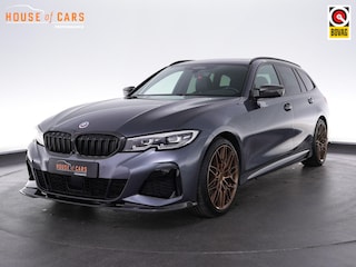 BMW 3-serie Touring M340i xDrive High Executive |M-sport|dealer onderhouden|Concaver 19"|carbon splitterset|panoramadak|Harman & Kardon|HUD|memory|360 camera|M-sportstoelen|Apple Carplay|blind spot|