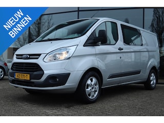 Ford Transit Custom 290 2.2 TDCI L2H1 TREND DC DUBBEL CABINE | CAMERA | TREKHAAK | NAVI |