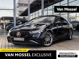 Mercedes-Benz CLS AMG 53 4MATIC+ | AMG PERFORMANCE UITLAAT | BURMESTER | SCHUIF-KANTELDAK | STOELMEMORY | NIGHT PAKKET | RIJ-ASSISTENTIE PAKKET | 360 CAMERA | 20 INCH | APPLE CARPLAY | AIRMATIC LUCHTVERING |