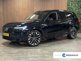 Volvo XC90 T8 AWD Recharge Ultra Dark | Vol! | Bowers & Wilkins | Luchtvering | Stoelventilatie | Trekhaak | 360 Camera | Head-Up Display | Stoelmassage | 455pk | Adaptieve Cruise Control | Stoelverwarming voor+achter | Stuurwielverwarming | Schuifdak | 21 Inch | Full LED Matrix Meesturende koplampen | Pilot Assist | BLIS Dode Hoek Detectie | Alcantara hemelbekleding | Lederen handgrepen en zonnekleppen | Elektrische voorstoelen geheugen | Nappa Lederen bekleding | Zitting verlenging voorstoelen | Lederen Dashboard | Google Infotainment | Keyless Drive | Parkeersensoren voor+achter | Privacy Glass | Elektrisch bedienbare achterklep | Geïntegreerde zongordijnen achterportieren | Geïntegreerd kinderzitje achterin | Verlichte instaplijsten | 7-Persoons | 4-Zone Climate Control | DAB Radio | Apple Carplay/Android Auto | Alarm Klasse III | Draadloos telefoon opladen | Volvo On Call met mobiele App functie | Onyx Black Metallic |