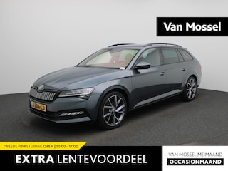 Skoda Superb Combi 1.4 TSI iV Sportline Business | Automaat | Apple Carplay/Android Auto | Stoelverwarming Voor + Achter | Navigatie | Sfeerverlichting |