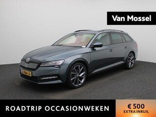 Skoda Superb Combi 1.4 TSI iV Sportline Business | Automaat | Apple Carplay/Android Auto | Stoelverwarming Voor + Achter | Navigatie | Sfeerverlichting |