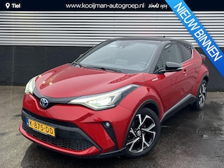 Toyota C-HR 1.8 Hybrid First Edition Navigatie, Dodehoekdetectie, JBL, Stoelverwarming, PDC, Nieuw geleverd en dealeronderhouden, 1e eign.