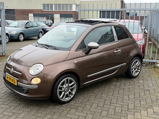 Fiat 500 0.9 TwinAir Blackjack UNIEKE UITVOERING! SCHUIF PANORAMA l LEER l AIRCO l LMV l PDC l MTF l TOPSTAAT l GOED ONDERHOUDEN!