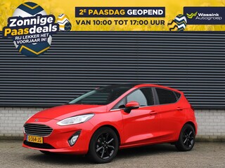 Ford Fiesta Titanium 100pk Automaat I 5-Deurs I Navigatie I Camera I Panoramadak I Winter Pack I Parkeersensoren voor en achter