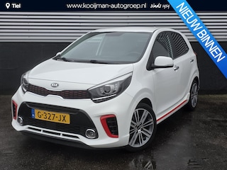 Kia Picanto 1.0 T-GDI GT-Line Nieuw geleverd en dealeronderhouden, 100PK, Navigatie, Leder, Stoel- & Stuurwiel verwarmd, Smart Key