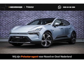 Polestar 4 Long Range Single motor Prime 100 kWh | Adaptive cruise control + Pilot assist | Lane change assist | 360 camera | Harman Kardon Premium Sound | Head-up display | Pixel Led koplampen + adaptief grootlicht | Elektrisch bedienbare achterklep met voetsensor | 12-voudig verstelbare stoelen | Elektrisch verstelbare rugleuning achter |  | Stoel + stuurwielverwarming | verwarmde achterbank | 22kw AC Laden