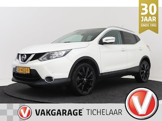 Nissan Qashqai 1.6 Tekna 163 pk | Leer | Panoramadak | Trekhaak | DAB+ | 360 Camera | Org NL