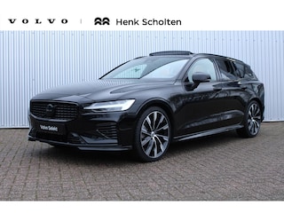 Volvo V60 2.0 T8 Plug-in hybrid AWD Plus Dark | Panorama dak| Geventileerde voorstoelen| Exterior styling kit | Polestar motorupgrade | Extra getint glas | Trekhaak