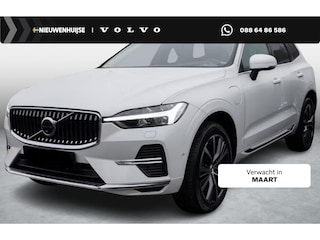 Volvo XC60 Plug-in Hybrid T6 AWD Ultimate Bright | Long Range | Trekhaak | Adaptive cruise control | 360 camera | Head-up display | 20 inch velgen | Actieve LED koplampen | Elektrische stoelverstelling | Google Maps navigatie | Stoel- en stuurverwarming | Apple Carplay / Android Auto |
