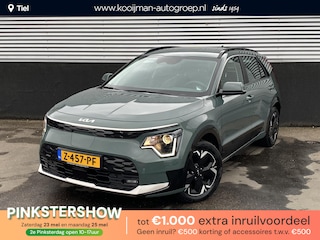 Kia Niro DynamicLine 64.8 kWh navigatie Apple CarPlay/Android Auto, NL-AUTO! parkeersensoren v&a, achteruitrij camera, adaptieve cruise control, BTW-auto