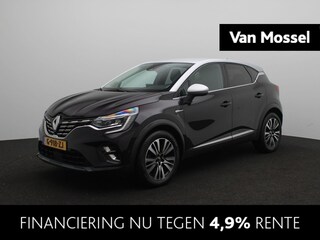 Renault Captur TCe 130 EDC Automaat Initiale Paris | EASY LINK Navigatiesysteem incl Bose® met 9,3” touchscreen + Apple CarPlay & Android Auto | Bekleding rundleder ‘Initiale Paris Noir’ | Lichtmetalen wielen 18” ‘Initiale Paris’ |