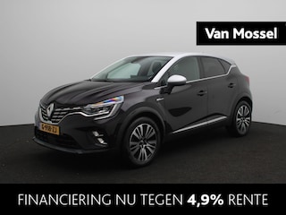 Renault Captur TCe 130 EDC Automaat Initiale Paris | EASY LINK Navigatiesysteem incl Bose® met 9,3” touchscreen + Apple CarPlay & Android Auto | Bekleding rundleder ‘Initiale Paris Noir’ | Lichtmetalen wielen 18” ‘Initiale Paris’ |