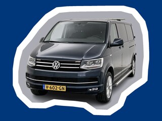 Volkswagen Transporter 2.0 TDI L2H1 DC Highline 204pk DSG Adaptieve cruise contol Dubbele schuifdeur Stoelverwarming Navigatie