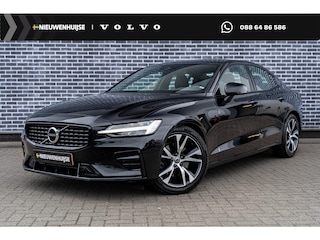 Volvo S60 B3 R-Design | Navigatie | Adaptieve Cruise Control | Keyless | Stoel-/Stuurverwarming | Dodehoekdetectie | Sportchassis | Elek. Stoelen | Memory | LED Koplampen | Park Assist | DAB | Zitverlenging | Apple Carplay & Android Auto | 18" LM