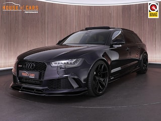 Audi A6 Avant 4.0 TFSI quattro Pro Line Plus |panoramadak|Vossen wheels|Maxton|luchtvering|head-up|memory|parkeer camera|carbon interieur|stoelverwarming|