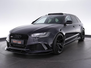 Audi A6 Avant 4.0 TFSI quattro Pro Line Plus |panoramadak|Vossen wheels|Maxton|luchtvering|head-up|memory|parkeer camera|carbon interieur|stoelverwarming|