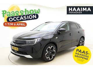 Opel Grandland 1.2 Turbo 130pk Automaat Ultimate | Alcantara bekleding | Navigatie | Trekhaak | Elektrische achterklep | Adapt. Cruise control | Camera | Winterpakket | 19" Lichtmetalen velgen | Zeer luxe!
