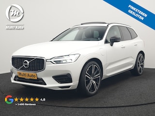 Volvo XC60 Recharge T8 AWD R-Design Plug In Hybrid 391pk Dealer O.H. PHEV | Panodak | Luchtvering | Head Up | Camera | Harman & Kardon | Sportstoelen Memory & Verwarmd | 21"L.M | Apple Carplay | Keyless | Blis | Virtual | Navigatie | DAB |