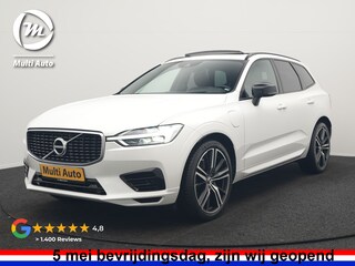 Volvo XC60 Recharge T8 AWD R-Design Plug In Hybrid 391pk Dealer O.H. PHEV | Panodak | Luchtvering | Head Up | Camera | Harman & Kardon | Sportstoelen Memory & Verwarmd | 21"L.M | Apple Carplay | Keyless | Blis | Virtual | Navigatie | DAB |