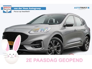 Ford Kuga 2.5 PHEV ST-Line | Incl. 12 maanden garantie | Virtual cockpit | DAB+ | Navigatie | Achteruitrijcamera | Apple carplay/ Android auto | Zwart hemel | 18" velgen | Parkeersensoren voor en achter | Keyless entry & go |
