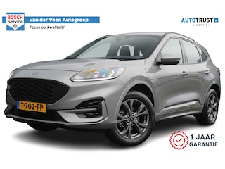 Ford Kuga 2.5 PHEV ST-Line | Incl. 12 maanden garantie | Virtual cockpit | DAB+ | Navigatie | Achteruitrijcamera | Apple carplay/ Android auto | Zwart hemel | 18" velgen | Parkeersensoren voor en achter | Keyless entry & go |