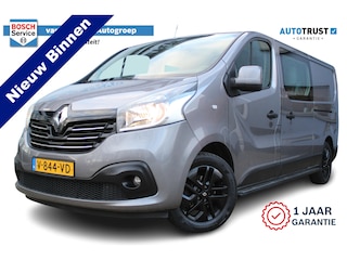 Renault Trafic 1.6 dCi T29 L2H1 DC Comfort Energy | 5 Persoons | Incl. 12 maanden Garantie | 1e Eigenaar | Parkeersensoren voor | Achteruitrijcamera | Airco |Cruisecontrol | Trekhaak | DAB | Navigatie | Bluetooth | 17 inch LMV | Origineel NL Auto | NAP |