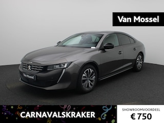 Peugeot 508 1.2 PureTech 130 S&S EAT8 Allure Pack AUTOMAAT | NAVIGATIE | APPLE CARPLAY | CAMERA | PDC | LMV | HALF LEDER | CLIMA | CRUISE | 12 MAANDEN BOVAG GARANTIE |
