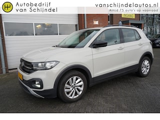 Volkswagen T-Cross 1.0 TSI 111PK LIFE ORIGINEEL NEDERLANDS NAVIGATIE ANDROID-APPLECARPLAY ECC AIRCO ADAPTIEVE CRUISE PDC V+A BLUETOOTH LMV 4X ELECTR.RAMEN/SPIEGELS