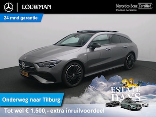 Mercedes-Benz CLA Shooting Brake 250 e Business Solution AMG AMG Line | Night Pakket |Panorama Schuif-Kanteldak | Memory Stoelen | Head-up display | Parkeerpakket met 360°-camera. Inclusief 24 maanden MB Certified garantie voor Europa.