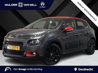 Citroën C3 Shine 1.2 Turbo 110pk | TWO-TONE! | KEYLESS | CAMERA | NAVI | APPLE CARPLAY / ANDROID AUTO | DONKER GLAS | DODEHOEK WAARSCHUWING | ISOFIX |