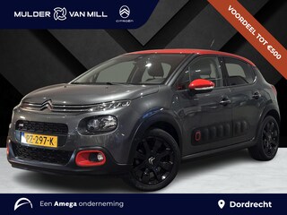 Citroën C3 Shine 1.2 Turbo 110pk | TWO-TONE! | KEYLESS | CAMERA | NAVI | APPLE CARPLAY / ANDROID AUTO | DONKER GLAS | DODEHOEK WAARSCHUWING | ISOFIX |
