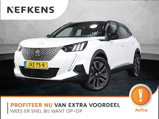 Peugeot 2008 EV GT 50 kWh 136PK | 3 FASE | AppleCarplay/Android Auto | Schuifkanteldak | Stof/LEER | 18"LMV | Camera | AUTOMAAT | Keyless | Cruise Control | Climate Control | Camera | FULL LED | Sfeerverlichting | Isofix | Privacy Glass |