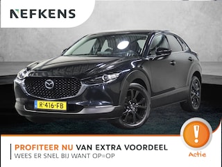 Mazda CX-30 186pk M Hybrid Sportive | BLACKEDITION! | AppleCarplay/AndroidAuto | Armsteun | Camera | StuurVerwarming | Adaptieve Cruise Control | Climate Control | Navigatie | Dodehoekdetectie | AUTOMAAT | Elektrische Achterklep |