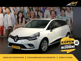 Renault Clio Estate 0.9 TCe Limited - Dealer onderhouden! - Navi - Sensor achter - Spraakbediening - Cruise