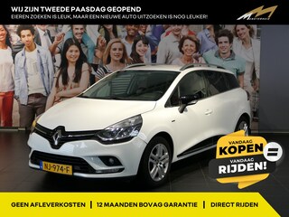 Renault Clio Estate 0.9 TCe Limited - Dealer onderhouden! - Navi - Sensor achter - Spraakbediening - Cruise
