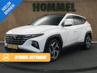 Hyundai Tucson 1.6 T-GDI HEV Premium - APPLE CARPLAY/ANDROID AUTO - PANORAMADAK - ELEKTRISCHE ACHTERKLEP - CLIMATE CONTROL - BLUETOOTH TELEFOONVOORBEREIDING - ADAPTIEVE CRUISE CONTROL - EXTRA GETINT GLAS ACHTER