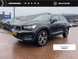 Volvo XC40 1.5 T5 Recharge Inscription | Adaptieve Cruise Control | BLIS Dodehoek Detectie | Stoel + Stuurverwarming | Trekhaak | 19 Inch | All-Seasons | 360 Camera | Adaptieve LED koplampen | Getint Glas | Leder |