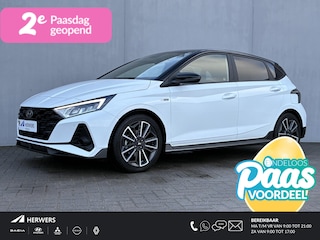Hyundai i20 1.0 T-GDI N Line Automaat / Fabrieksgarantie t/m 11-2027 / Dealer onderhouden / Stoel-/Stuurverwarming / Apple Carplay/Android Auto /  Achteruitrijcamera / Cruise Control / Navigatie / Bluetooth /