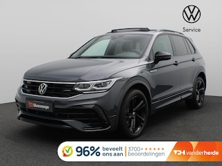 Volkswagen Tiguan 1.4 TSI eHybrid R-Line Business 245Pk DSG SOH 100%, Pano-Schuifdak, Black Style, Leder, Memorystoel, Matrix LED-Verlichting, 19" LM Velgen, Keyless, 360gr. Camera, Side Assist, Elektr. Achterklep, Stuur-Stoelverwarming