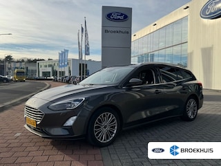 Ford Focus Wagon 1.0 EcoBoost Titanium | 100% dealer o.h. | Full LED | Adaptieve cruise | Camera | Winter-pack | Keyless | Privacy-glass