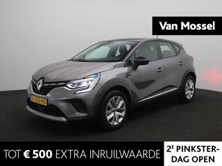 Renault Captur TCe 100 Zen | Easy Link multimedia met Apple CarPlay & Android Auto | Led Pure Vision koplampen | Cruise Control | Elektrische ramen v+a | Two-tone metaalkleur |