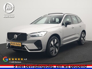Volvo XC60 T6 AWD Plus Dark LONG RANGE Plug In Hybrid 350pk Dealer O.H PHEV | Panodak | Adaptive Cruise | 360 Camera | Lederen Sportstoelen Memory & Verwarmd | Keyless | Apple Carplay | Pilot Assist | Blis | Virtual | Google Maps | DAB |