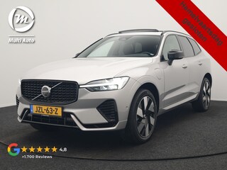 Volvo XC60 T6 AWD Plus Dark LONG RANGE Plug In Hybrid 350pk Dealer O.H PHEV | Panodak | Adaptive Cruise | 360 Camera | Lederen Sportstoelen Memory & Verwarmd | Keyless | Apple Carplay | Pilot Assist | Blis | Virtual | Google Maps | DAB |