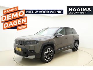 Jeep Compass First Edition 74 kWh | Nu in de showroom! | Camera's rondom | Focal audio | Elektrische achterklep | 20'' lichtmetalen velgen | Warmtepomp | Elektrische stoelen/massagestoel
